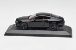 Bentley Continental GT Sort Med Sorte Fælge Minichamps 1:43 BENTLEY002 Metal