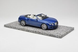 Bentley Continental GT Speed Cabriolet Blå Minichamps 1:18 107139331 Metal — billede 4 af 6