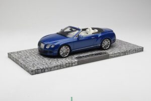 Bentley Continental GT Speed Cabriolet Blå Minichamps 1:18 107139331 Metal