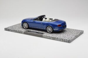 Bentley Continental GT Speed Cabriolet Blå Minichamps 1:18 107139331 Metal — billede 5 af 6