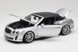Bentley Continental Supersports Cabriolet 1. Generation Sølv Bburago 1:18 18-11037S Metal — billede 2 af 8