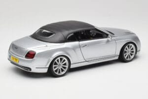 Bentley Continental Supersports Cabriolet 1. Generation Sølv Bburago 1:18 18-11037S Metal — billede 3 af 8