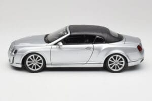 Bentley Continental Supersports Cabriolet 1. Generation Sølv Bburago 1:18 18-11037S Metal — billede 4 af 8