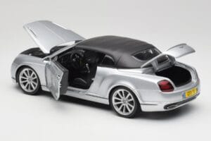 Bentley Continental Supersports Cabriolet 1. Generation Sølv Bburago 1:18 18-11037S Metal — billede 5 af 8