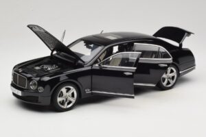 Bentley Mulsanne Speed Onyx Black Kyosho 1:18 08910NX Metal — billede 2 af 8