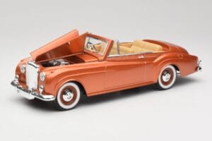 Bentley Type S2 Mulliner Cabriolet Tudor Orange Metallic Solido 1:18 8007 Metal — billede 2 af 8