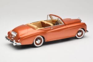 Bentley Type S2 Mulliner Cabriolet Tudor Orange Metallic Solido 1:18 8007 Metal — billede 3 af 8