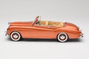 Bentley Type S2 Mulliner Cabriolet Tudor Orange Metallic Solido 1:18 8007 Metal — billede 4 af 8