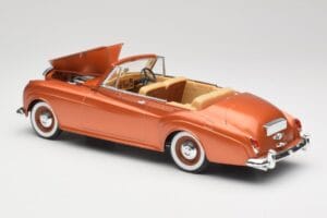 Bentley Type S2 Mulliner Cabriolet Tudor Orange Metallic Solido 1:18 8007 Metal — billede 5 af 8