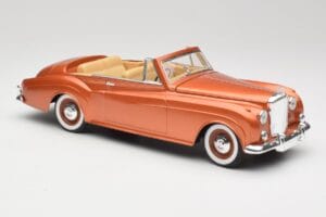 Bentley Type S2 Mulliner Cabriolet Tudor Orange Metallic Solido 1:18 8007 Metal — billede 6 af 8