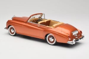 Bentley Type S2 Mulliner Cabriolet Tudor Orange Metallic Solido 1:18 8007 Metal — billede 7 af 8