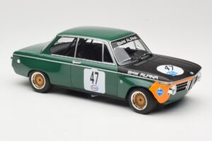 BMW 1600-2 BMW Alpina #47 P. Meyer Internationales ADAC Eifelrennen Nurburgring 1971 Minichamps 1:18 155712647 Metal — billede 4 af 6