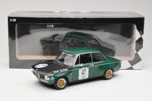 BMW 1600-2 BMW Alpina #47 P. Meyer Internationales ADAC Eifelrennen Nurburgring 1971 Minichamps 1:18 155712647 Metal — billede 6 af 6