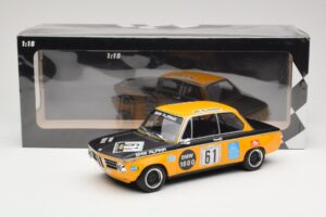 BMW 1600-2 BMW Alpina #61 R. Herzog / N. Lauda DNF 6 Hours Nurburgring 1970 Minichamps 1:18 155702661 Metal — billede 6 af 6