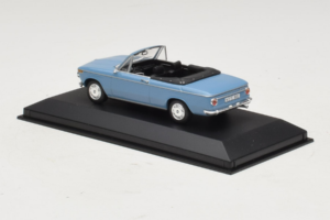 BMW 1600 Cabriolet Blå Minichamps 1:43 80420396188 Metal — billede 3 af 4