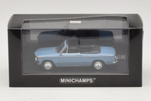 BMW 1600 Cabriolet Blå Minichamps 1:43 80420396188 Metal — billede 4 af 4