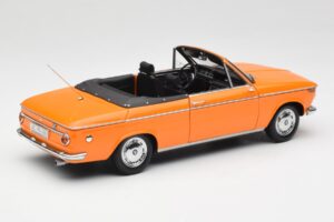 BMW 1600 Cabriolet Orange Minichamps 1:18 100021030-O Metal — billede 3 af 8