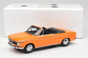 BMW 1600 Cabriolet Orange Minichamps 1:18 100021030-O Metal — billede 8 af 8