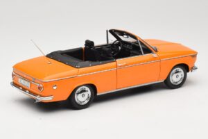 BMW 1600 E10 Cabriolet Orange Minichamps 1:18 100021030 Metal — billede 3 af 8