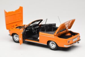 BMW 1600 E10 Cabriolet Orange Minichamps 1:18 100021030 Metal — billede 5 af 8