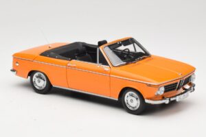 BMW 1600 E10 Cabriolet Orange Minichamps 1:18 100021030 Metal — billede 6 af 8