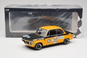 BMW 1600 E10 #20 Alpina H. Marko Class Winner Austria Trophy Salzburg ETCC 1970 Minichamps 1:18 155702620 Metal — billede 6 af 6