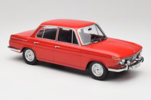 BMW 1800 Ti Karmin Rød Minichamps 1:18 107024001 Metal — billede 4 af 6