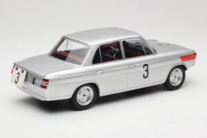 BMW 1800 TiSA #3 D. Glemser / J. Ickx 24 Hours of Spa 1965 Minichamps 1:18 155652903 Metal — billede 2 af 6