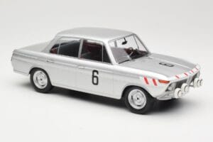 BMW 1800 TiSA #6 J. Munaron / K. Eppelein 24 Hours of Spa 1965 Minichamps 1:18 155652906 Metal — billede 4 af 6
