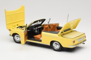 BMW 2002 Cabriolet Lysegrøn Minichamps 1:18 80430145820 Metal — billede 5 af 8
