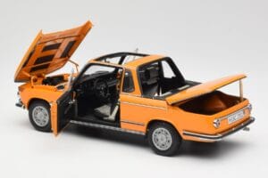 BMW 2002 E10 Cabriolet Colorado Orange AUTOart 1:18 80430300713 Metal — billede 5 af 8