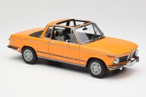 BMW 2002 E10 Cabriolet Colorado Orange AUTOart 1:18 80430300713 Metal — billede 6 af 8