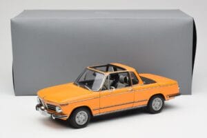 BMW 2002 E10 Cabriolet Colorado Orange AUTOart 1:18 80430300713 Metal — billede 8 af 8
