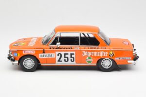 BMW 2002 Jagermeister #255 W. Stiller Rally Monte Carlo 1973 IXO 1:18 18RMC165 Metal — billede 3 af 6