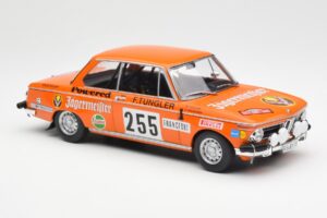 BMW 2002 Jagermeister #255 W. Stiller Rally Monte Carlo 1973 IXO 1:18 18RMC165 Metal — billede 4 af 6