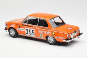 BMW 2002 Jagermeister #255 W. Stiller Rally Monte Carlo 1973 IXO 1:18 18RMC165 Metal — billede 5 af 6
