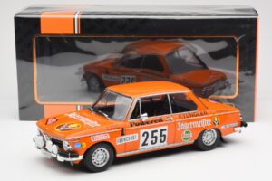 BMW 2002 Jagermeister #255 W. Stiller Rally Monte Carlo 1973 IXO 1:18 18RMC165 Metal — billede 6 af 6