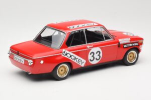 BMW 2002 Jockey Racing #33 B. Tobiasson / L. Nordstrom 6 Hours Nurburgring 1972 Minichamps 1:18 155722633 Metal — billede 2 af 6