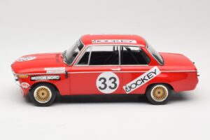 BMW 2002 Jockey Racing #33 B. Tobiasson / L. Nordstrom 6 Hours Nurburgring 1972 Minichamps 1:18 155722633 Metal — billede 3 af 6