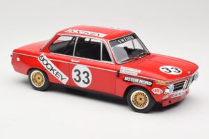 BMW 2002 Jockey Racing #33 B. Tobiasson / L. Nordstrom 6 Hours Nurburgring 1972 Minichamps 1:18 155722633 Metal — billede 4 af 6