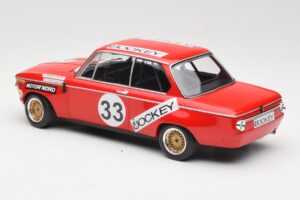 BMW 2002 Jockey Racing #33 B. Tobiasson / L. Nordstrom 6 Hours Nurburgring 1972 Minichamps 1:18 155722633 Metal — billede 5 af 6