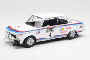 BMW 2002 #4 B. Waldegard / H. Thorzelius RAC Rally 1973 IXO 1:18 18RMC163 Metal