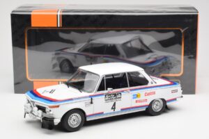 BMW 2002 #4 B. Waldegard / H. Thorzelius RAC Rally 1973 IXO 1:18 18RMC163 Metal — billede 6 af 6