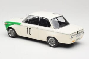 BMW 2002 Tii E10 #10 H. Hahne / D. Quester Winners Nurburgring 1968 Minichamps 1:18 155682710 Metal — billede 5 af 6