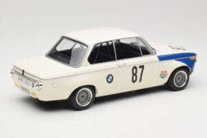 BMW 2002 Tii E10 #87 H. Hahne Grand Prix Brno 1969 Minichamps 1:18 155692787 Metal — billede 2 af 6