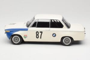 BMW 2002 Tii E10 #87 H. Hahne Grand Prix Brno 1969 Minichamps 1:18 155692787 Metal — billede 3 af 6