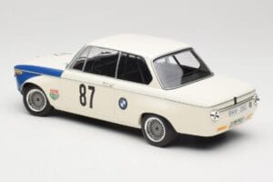 BMW 2002 Tii E10 #87 H. Hahne Grand Prix Brno 1969 Minichamps 1:18 155692787 Metal — billede 5 af 6