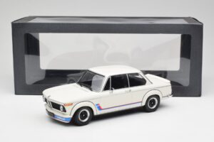 BMW 2002 Tii Turbo Alpine White Minichamps 1:18 155026200 Metal — billede 6 af 6