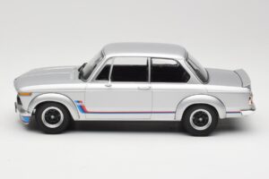 BMW 2002 Turbo E10 Sølv Minichamps 1:18 155026201 Metal — billede 3 af 6