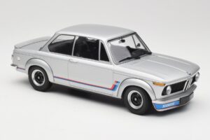 BMW 2002 Turbo E10 Sølv Minichamps 1:18 155026201 Metal — billede 4 af 6